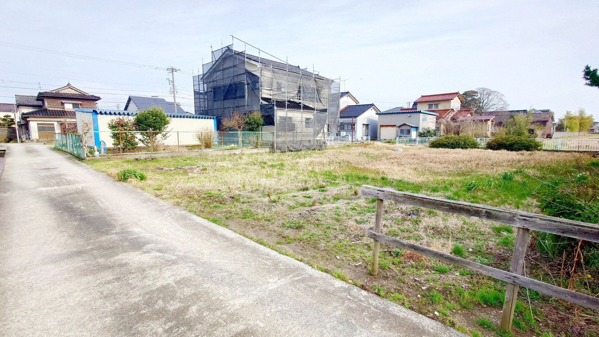 No.317 高月町の前面道路含む現地写真