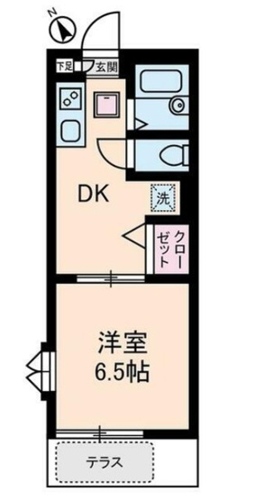 【間取り】 | ベルテ中目黒 | ベルテ中目黒