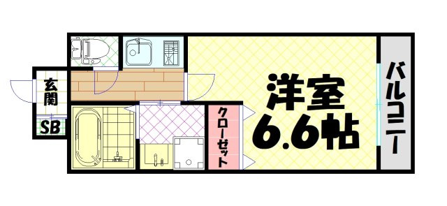 【間取り】 | アスヴェル江戸堀