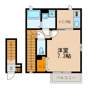 アムール　サンテの間取り