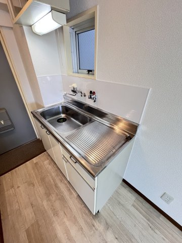 大阪市都島区都島本通５丁目の賃貸マンションのキッチン