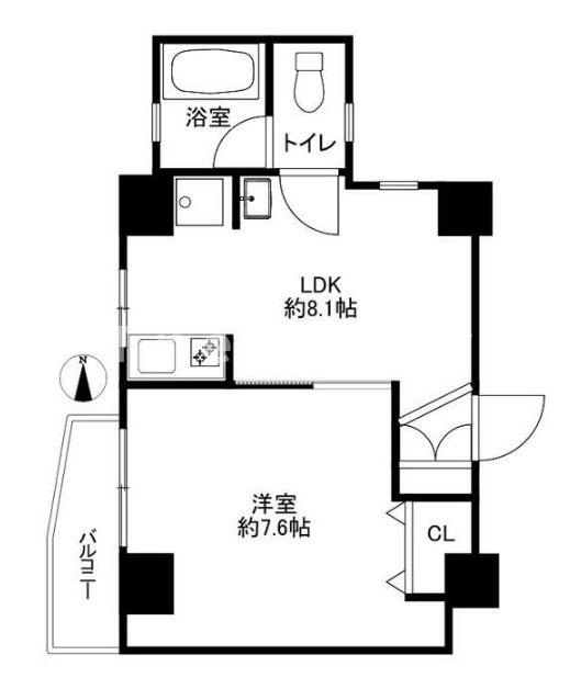 The Tokyo North Residenceの間取り