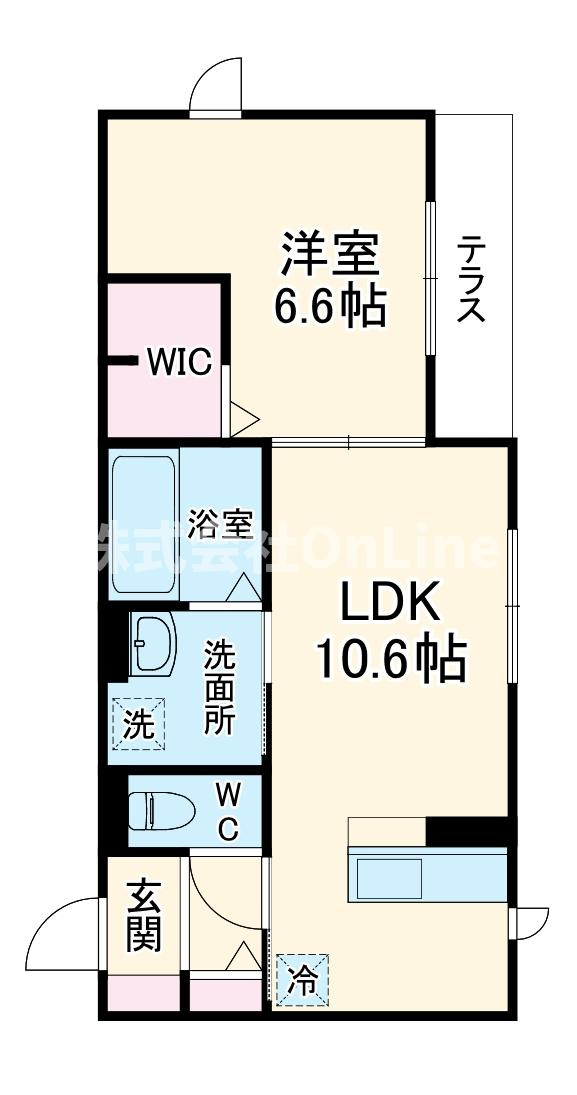 エクレール東太子の間取り