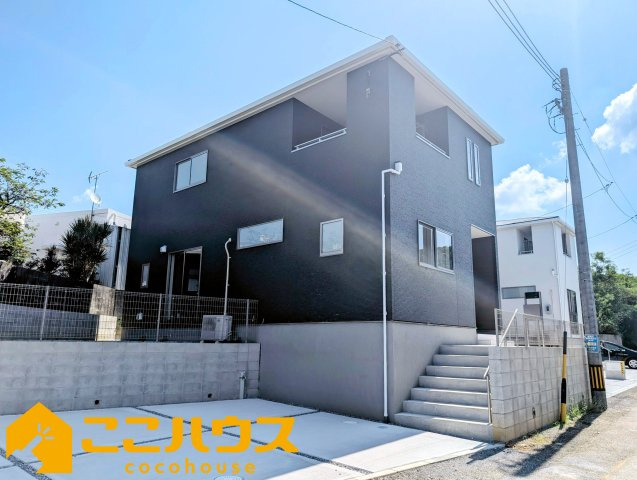 金武町金武　リーブルガーデン　新築戸建て　全3棟　1号棟の外観|長期優良住宅認定物件です