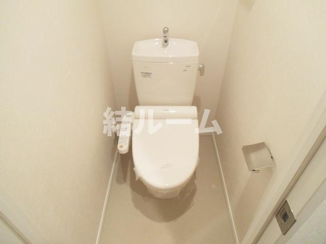 北区岩淵町の賃貸マンションのトイレ