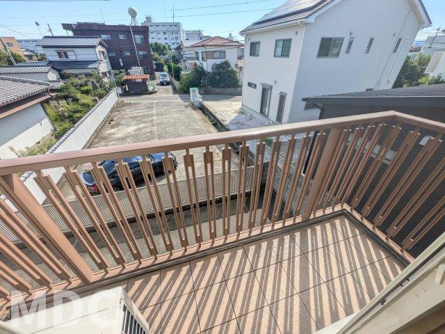 シャーメゾン川内Ｂのバルコニー