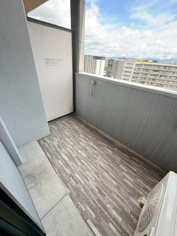 福岡市博多区住吉４丁目の賃貸マンションのバルコニー