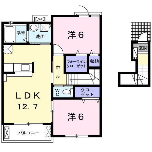 【間取り】 | ブローテ（天理市）