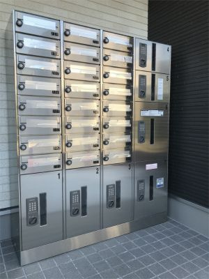 グレイス桶川のエントランス