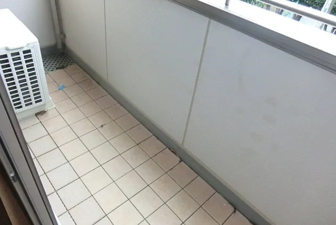 パークサイド土呂のバルコニー