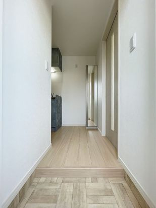 キャメル北越谷6の玄関