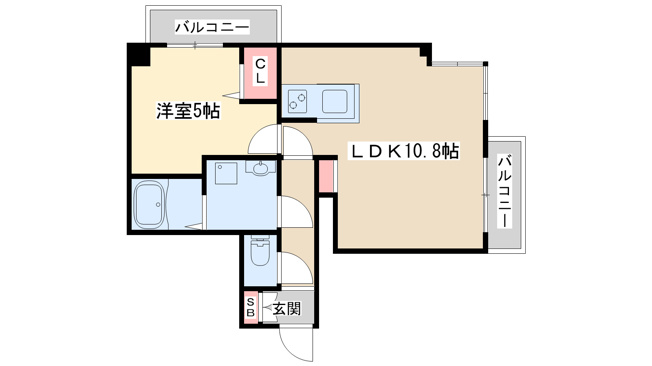 【間取り】 | gm TENJIMBASHI