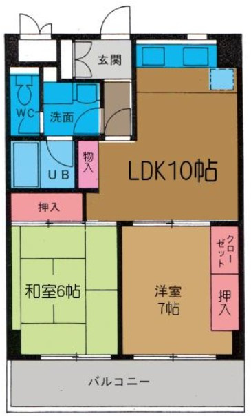メゾン西荻の間取り