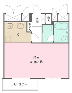 【間取り】 | 中野桃園パークハウス | 間取りです。