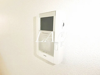 【セキュリティ】 | マツダマンション | モニター付インターホンです。