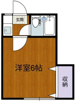 【間取り】 | サニネス阿佐ヶ谷 | 間取りです。