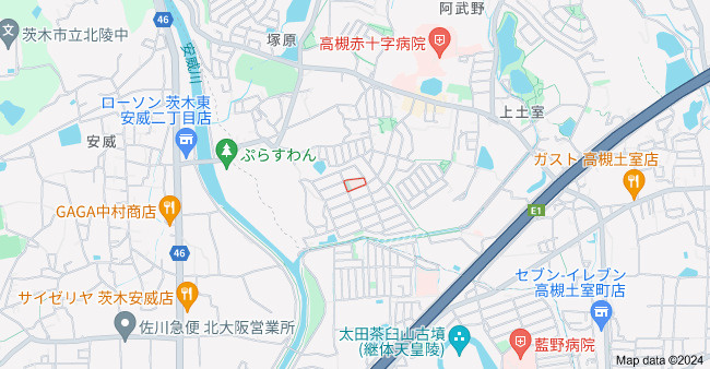 【地図】 | ルリアン弐番館