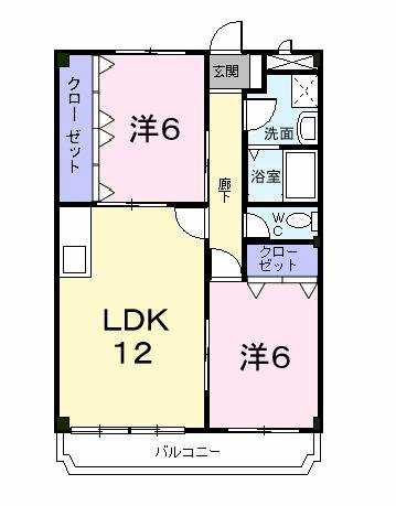 サンライズ・マンションの間取り