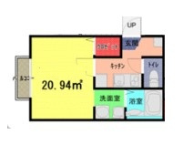 リビエ一ノ割の間取り