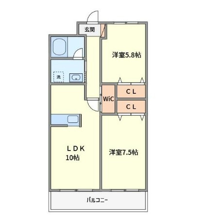 シャングリアマルタの間取り