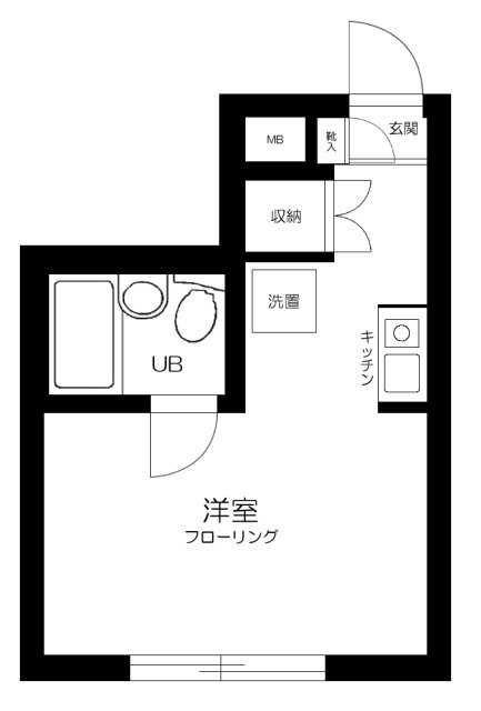 ハイツ若草の間取り
