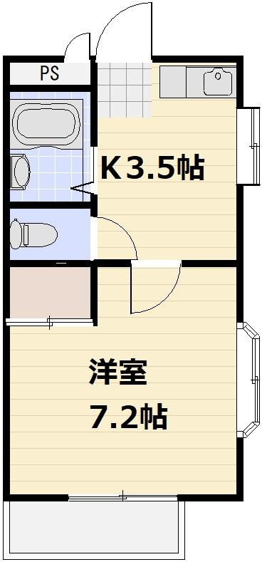 リトルハイツの間取り