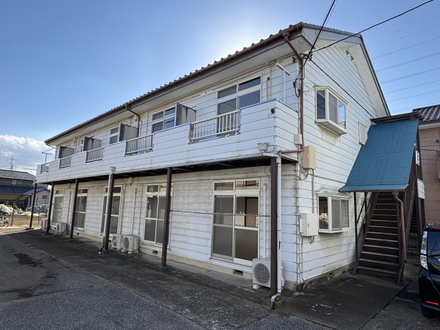 島村ハイツ3の外観|おしゃれな外観です