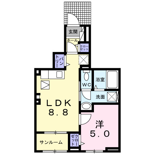 【間取り】 | アネモスヒルズ天理Ⅱ