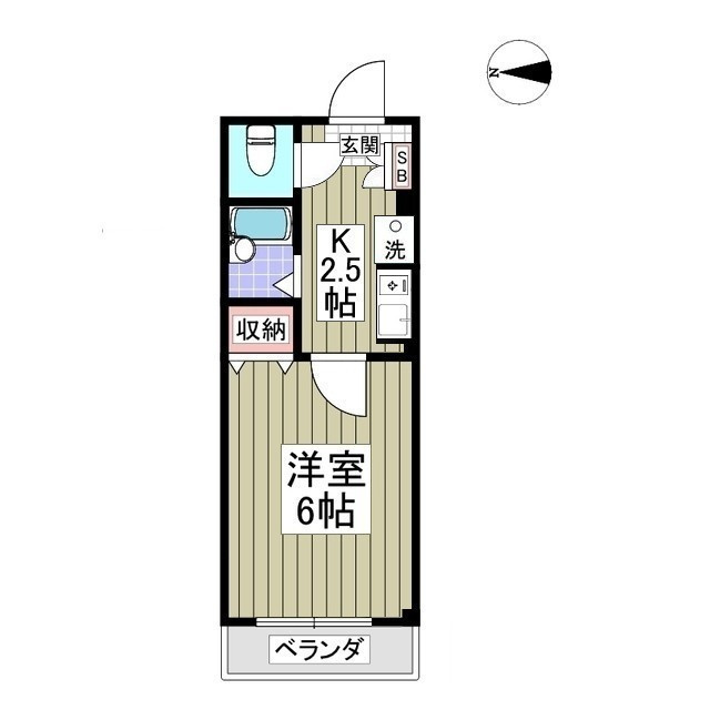 川口プラザＤの間取り