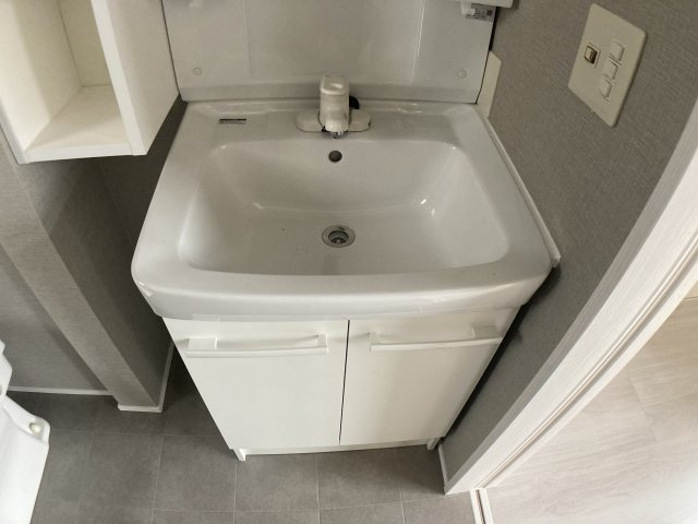 墨田区菊川２丁目の賃貸マンションの独立洗面台