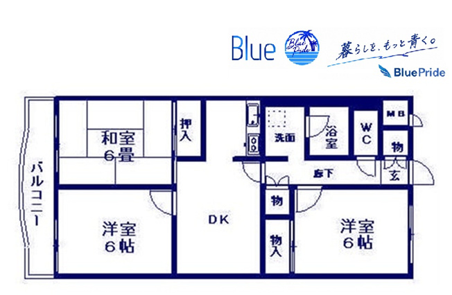 【間取り】 | ダンデライアン鵠沼