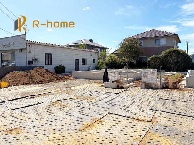 龍ケ崎市城ノ内4丁目　新築戸建て　C号棟の外観|2026年12月完成予定！近隣の同仕様完成物件をご見学いただけます♪