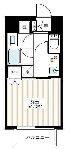 サンウッド錦糸町フラッツの間取り