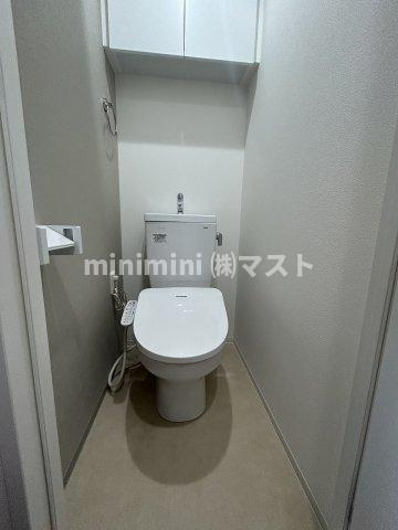 大阪市西区本田４丁目の賃貸マンションのトイレ
