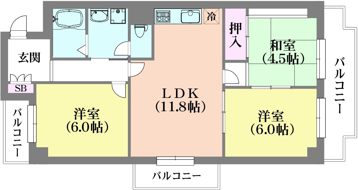 ベルダ鈴蘭台