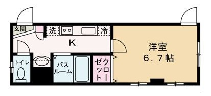 ラ・フォンテ高円寺の間取り|間取りです。