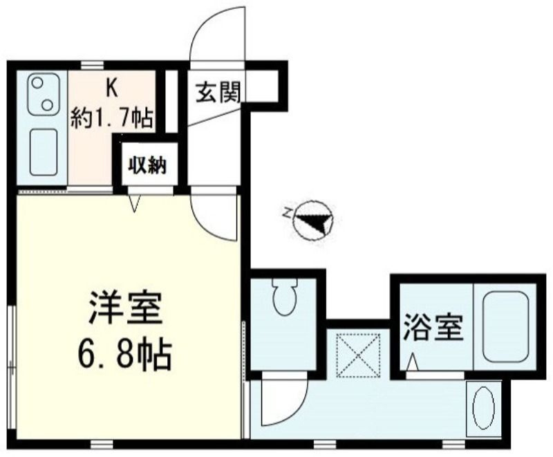 クラッシーコートの間取り