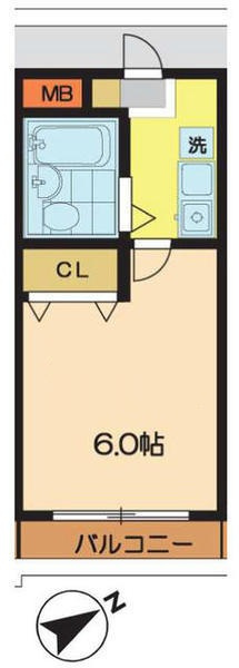 バーミリオン市川の間取り