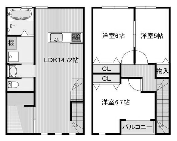 【間取り】