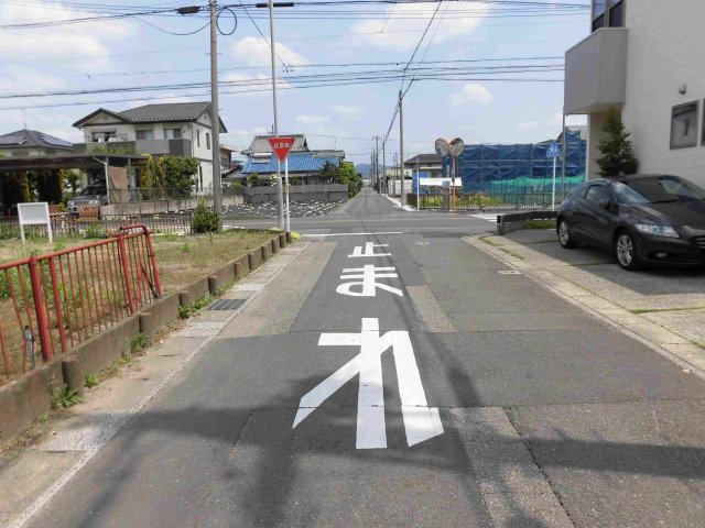 リンクステージ丹羽郡扶桑町2次の前面道路含む現地写真|前面道路写真