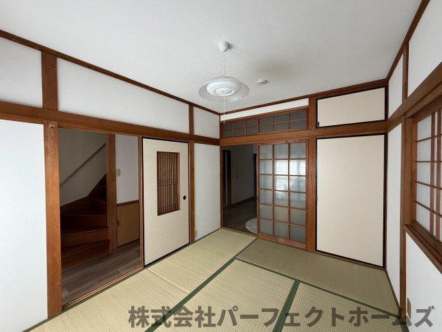 野村中町戸建の和室|和室がひろがる居住スペース