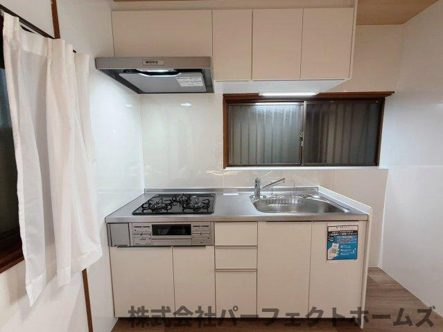 野村中町戸建のキッチン|使いやすいキッチンです
