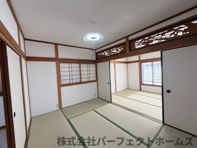 野村中町戸建の和室|フローリングだけでなく、和室もあります