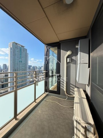 ブランズタワー大阪備後町のバルコニー
