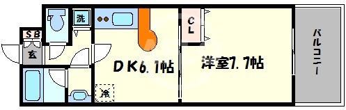 エステムプラザ大阪セントラルシティ　真田山小学校区の間取り|エステムプラザ大阪セントラルシティ　間取り