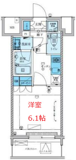 【間取り】 | リヴシティ川崎
