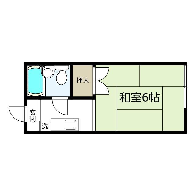京山メロディハイムの間取り