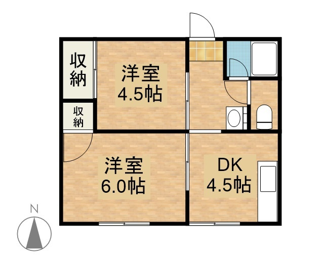 パレットの間取り