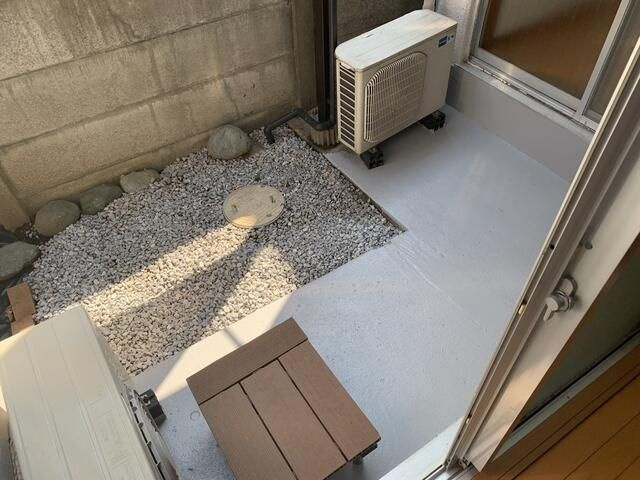 マンションかたばみのバルコニー