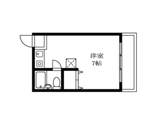 【間取り】 | ウイング旗の台パートⅠ | 間取りです。